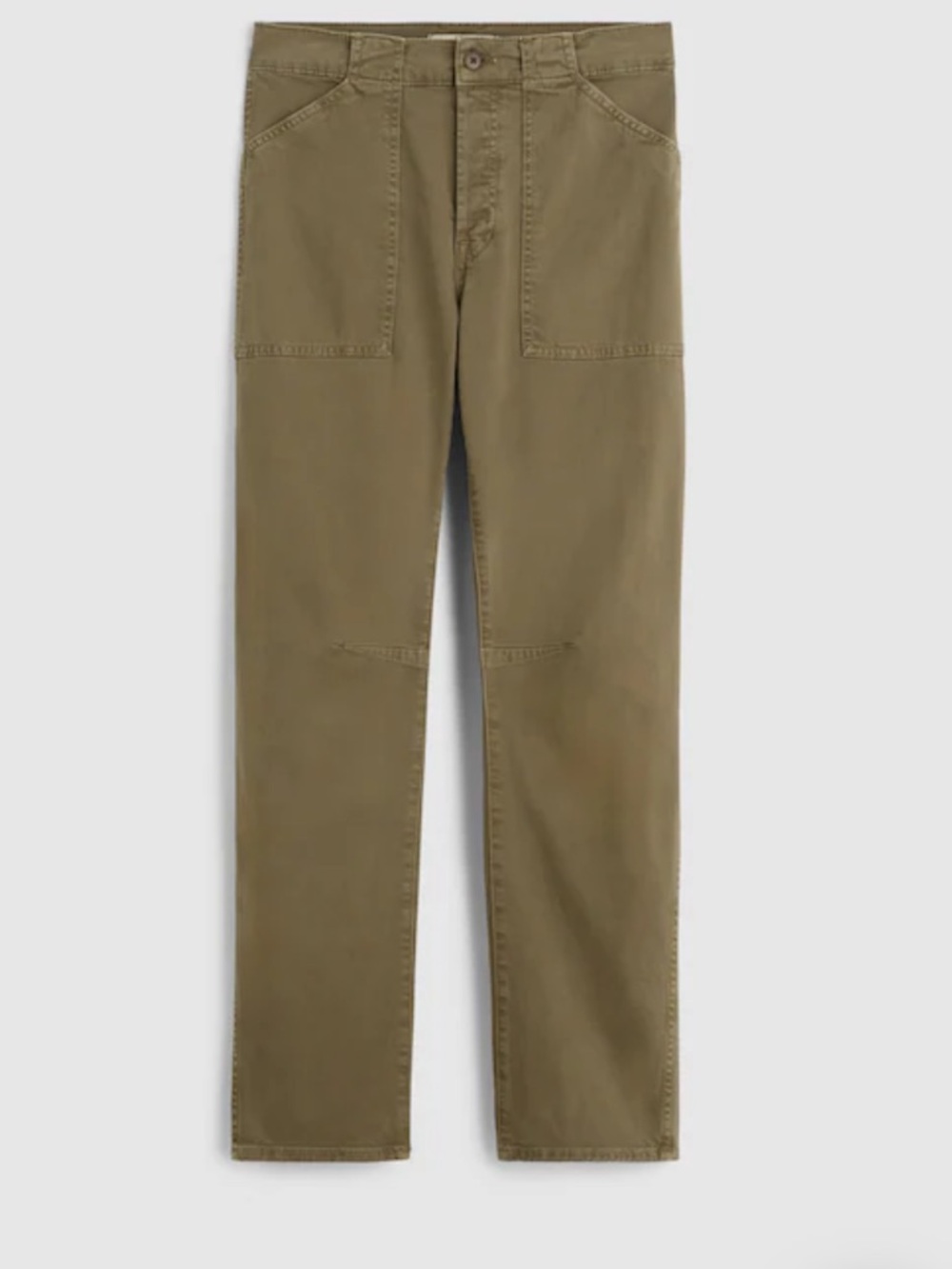 The Darted Barrel-Leg Utility Pant